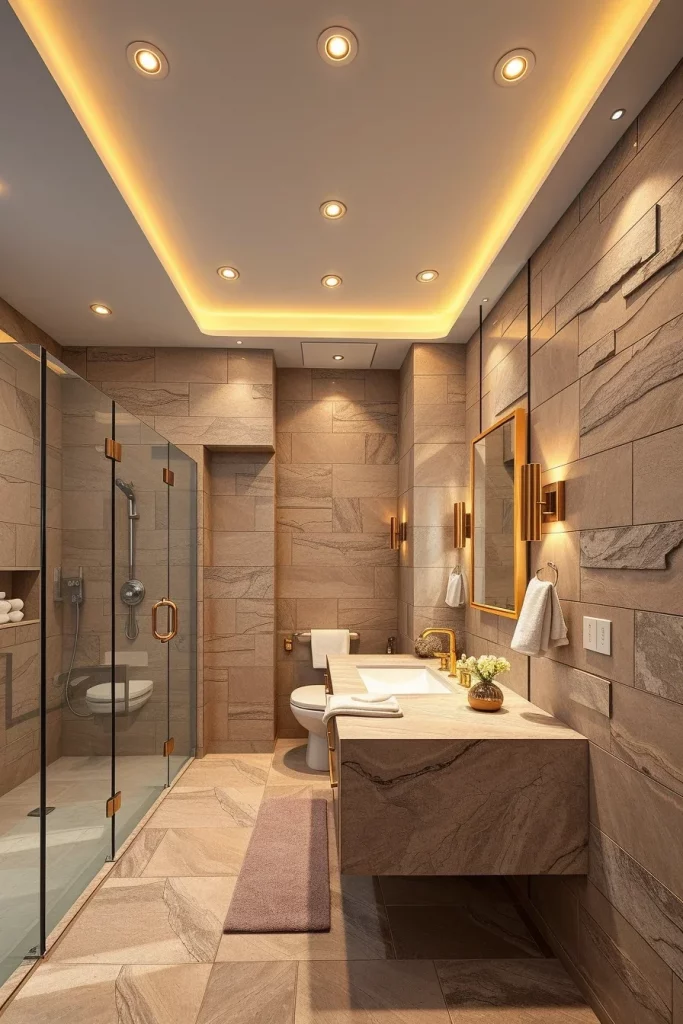 59 Textured Stone Bathroom Ideas For A Stylish And Timeless Space