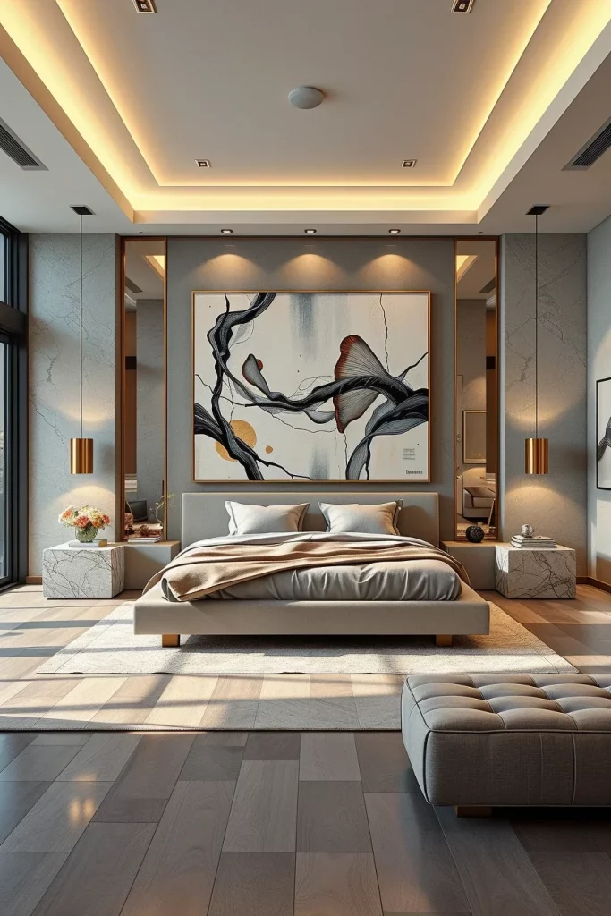 58 Sculptural And Artistic Modern Bedroom Ideas For A Creative Luxury Retreat