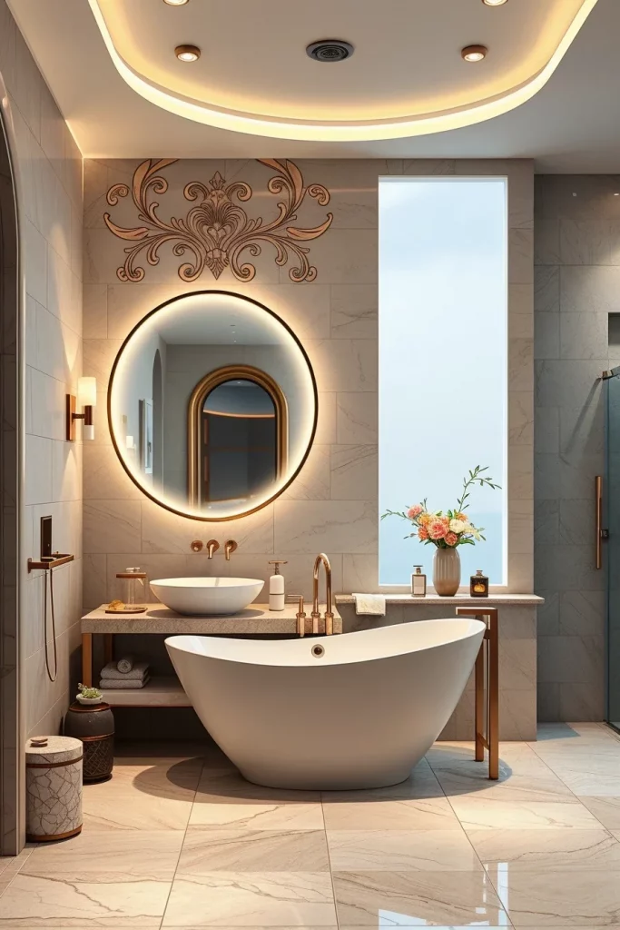 58 Sculptural And Artistic Modern Bathroom Ideas For A Gallery-Inspired Home