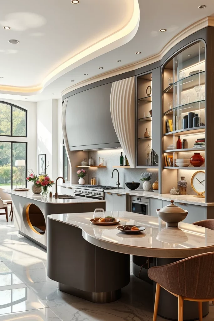 56 Sculptural Kitchen Ideas For A Modern Artistic Home