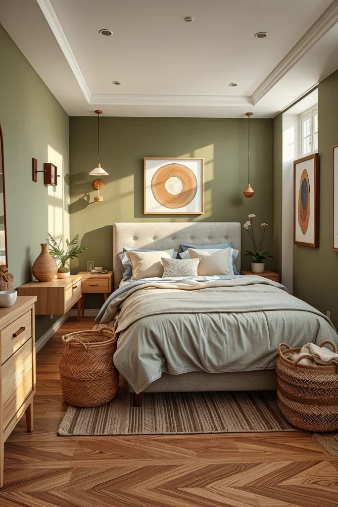 58 Small Bedroom Color Palettes That Make Compact Spaces Feel Stylish