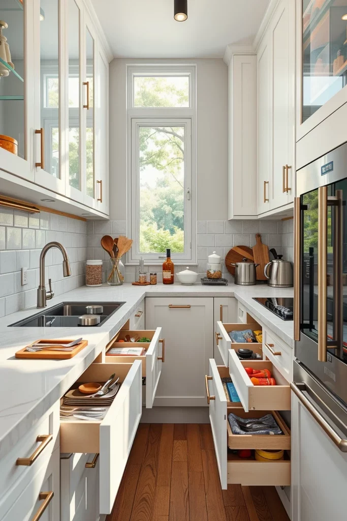 52 Small Kitchen Organization Storage Ideas To Maximize Every Inch In Style