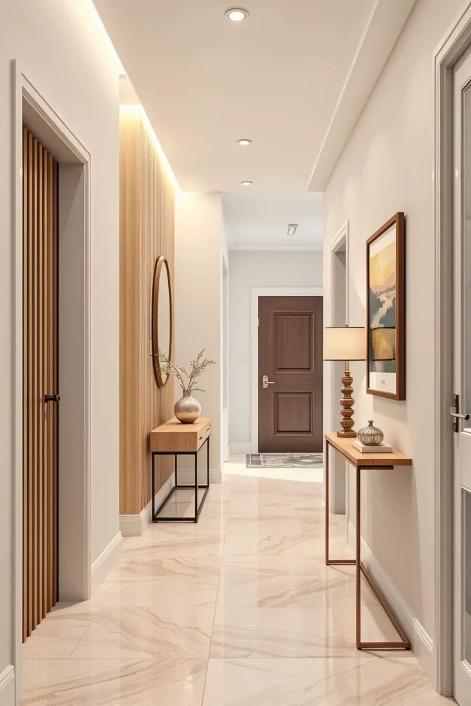 54 Small Hallway Makeover Ideas Budget That Transform Tiny Entryways