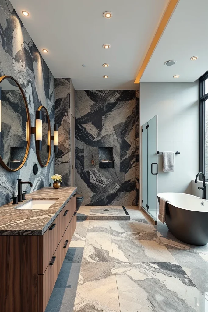 55 Natural Stone Bathrooms That Redefine Luxury And Style