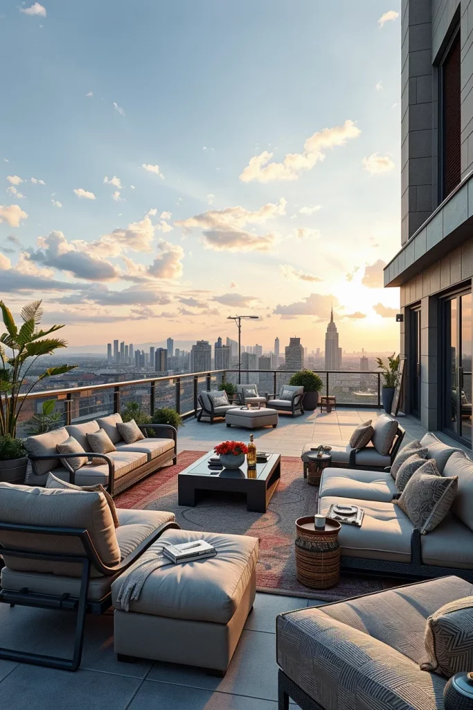 57 Luxury Penthouse Terrace Ideas For Elegant Outdoor Living