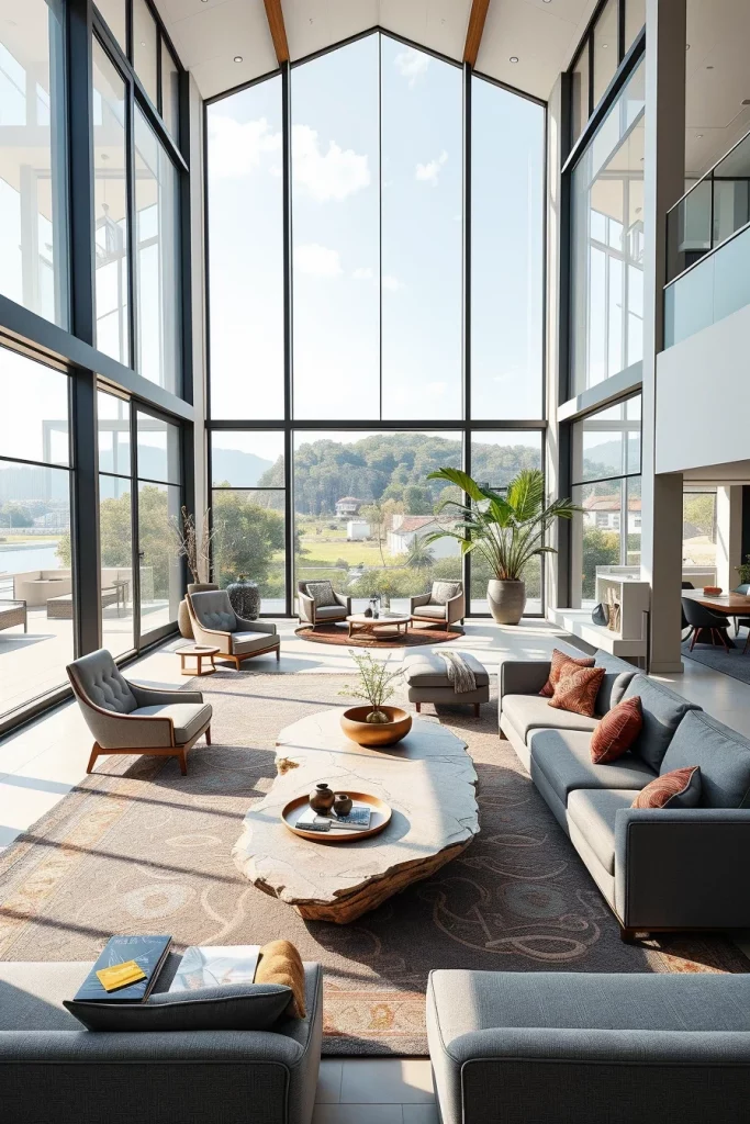 52 Floor-To-Ceiling Windows Living Room Ideas For A Bright And Modern Home
