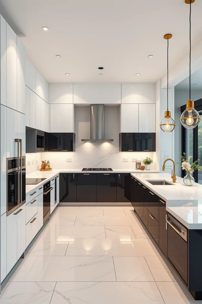 58 High Gloss Kitchen Ideas For A Sleek And Modern Home