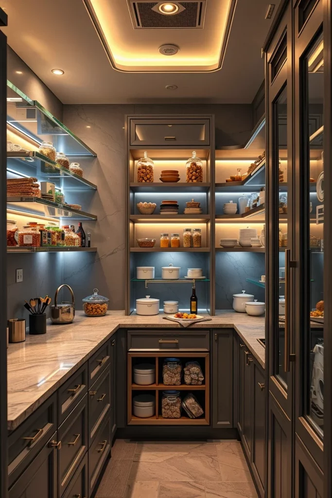 55 Modern Pantry Shelving Ideas For A Stylish And Organized Kitchen