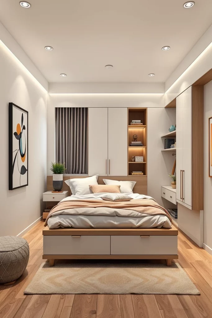 54 Creative Furniture Small Bedroom Design Ideas To Maximize Space And Style