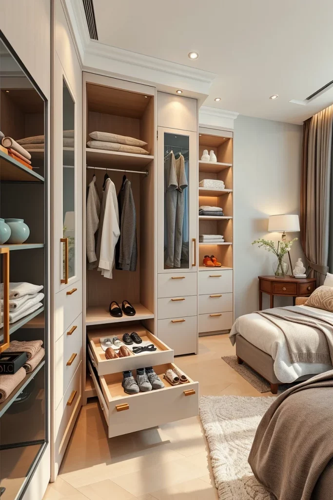57 Small Bedroom Closet Organization Solutions To Maximize Every Inch Of Space