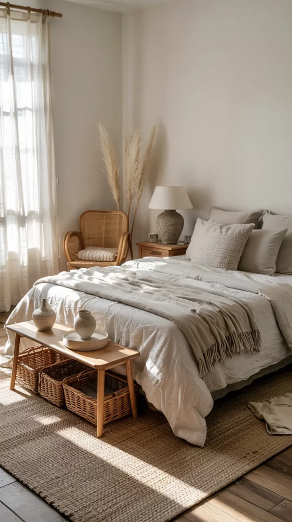 61 Minimalist Eco Bedroom Ideas For A Calm And Sustainable Space