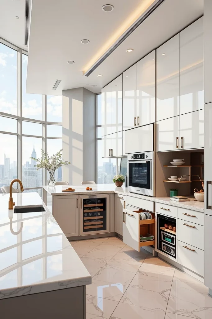 55 Luxury Penthouse Kitchen Ideas For A Sophisticated Modern Home