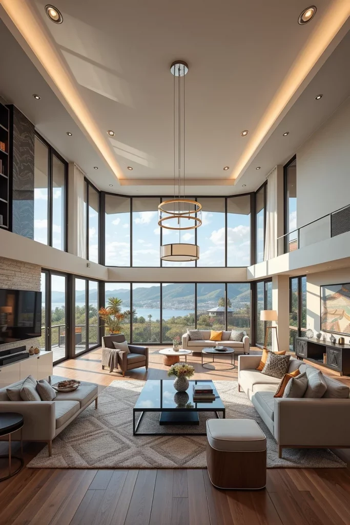 52 Floor-To-Ceiling Windows Living Room Ideas For A Bright And Modern Home