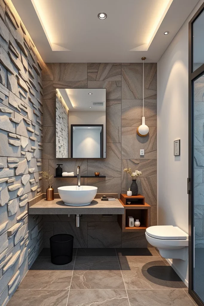 59 Textured Stone Bathroom Ideas For A Stylish And Timeless Space
