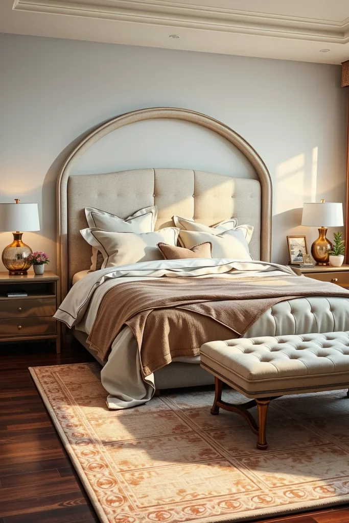 56 Curved Headboard Bedroom Ideas for a Stylish and Cozy Retreat