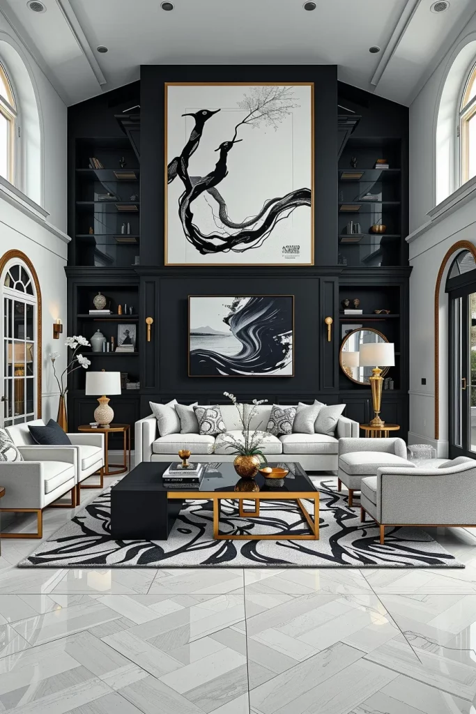 58 Black And White Living Room Ideas To Create A Timeless And Stylish Space