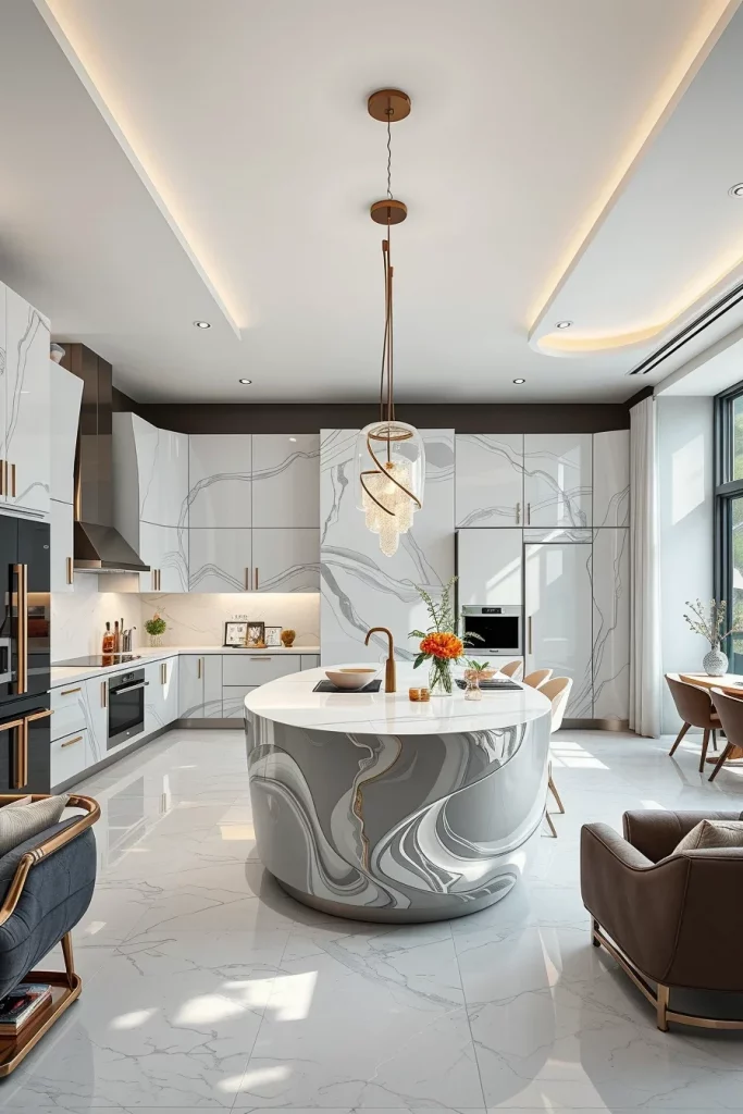 58 High Gloss Kitchen Ideas For A Sleek And Modern Home