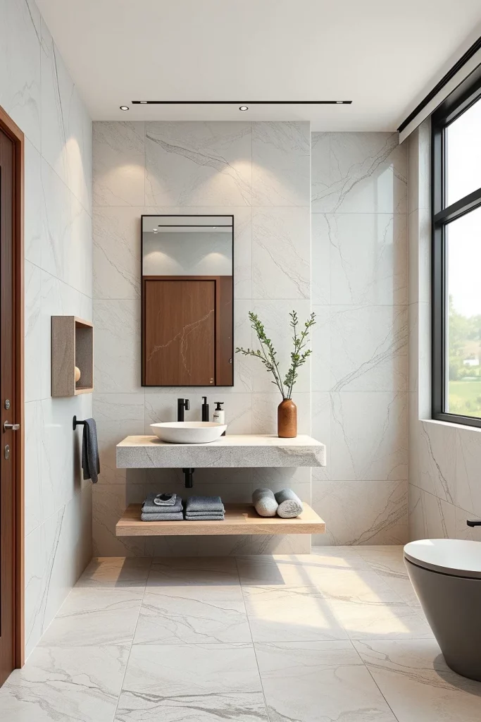 58 Japandi Bathroom Ideas To Create A Calm And Timeless Space