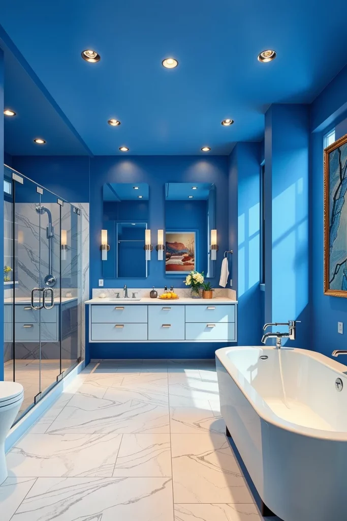 59 Blue And White Bathroom Decor Ideas For A Stylish And Timeless Space