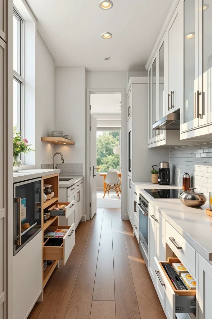 58 Small Galley Kitchen Decorating Inspiration Ideas To Transform Your Compact Space