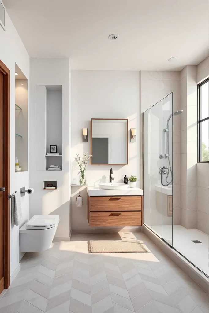 54 Simple Bathroom Design Ideas For A Stylish And Functional Space