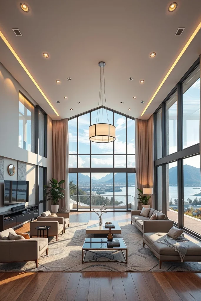 52 Floor-To-Ceiling Windows Living Room Ideas For A Bright And Modern Home
