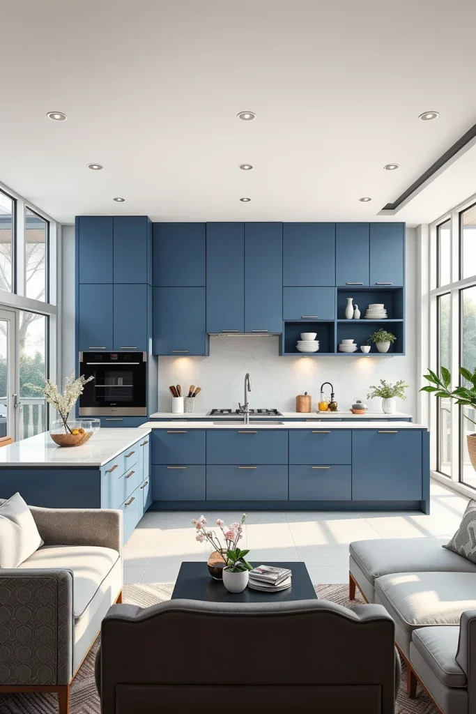 54 Blue White Kitchen Layout Inspiration Ideas For A Stylish And Timeless Home