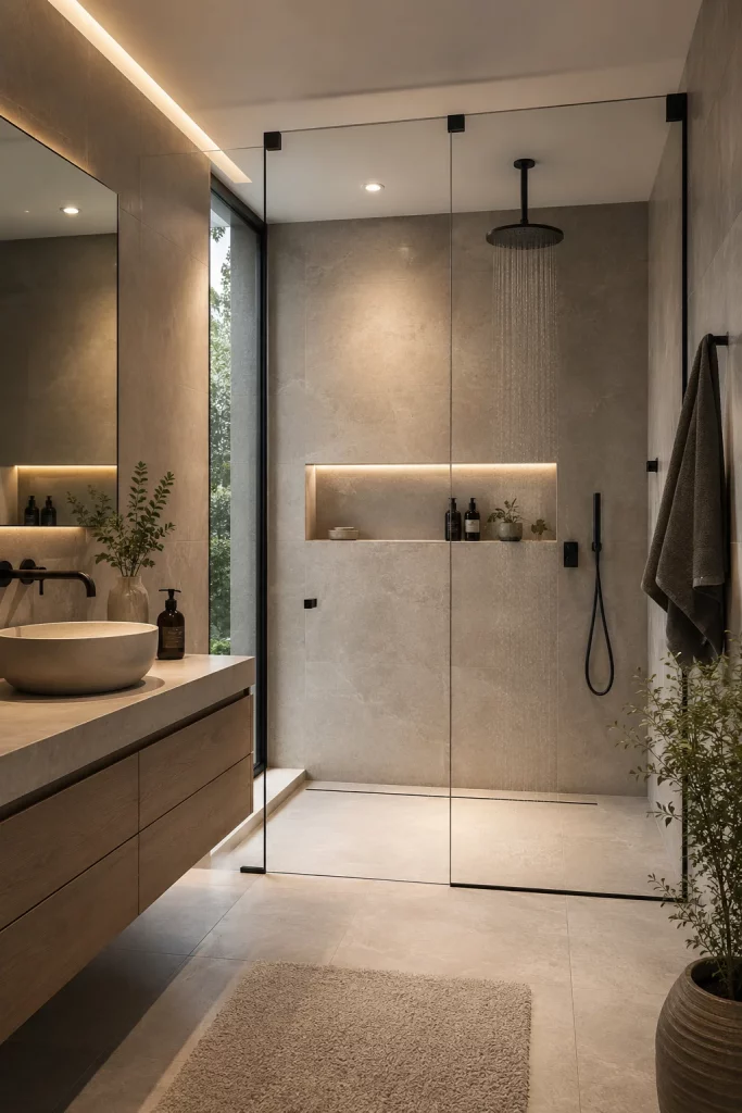 55 Walk-In Shower Bathroom Ideas For A Modern And Stylish Space