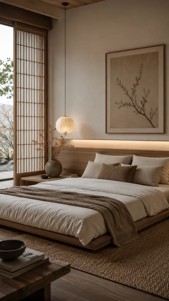 59 Japandi Bedroom Ideas for a Calm, Cozy, and Modern Retreat