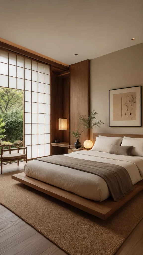 59 Japandi Bedroom Ideas for a Calm, Cozy, and Modern Retreat