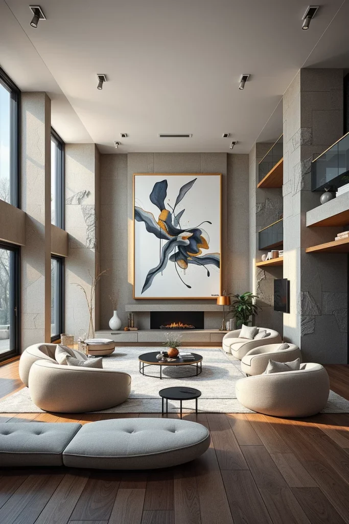 56 Sculptural Living Room Ideas For A Modern And Artistic Home