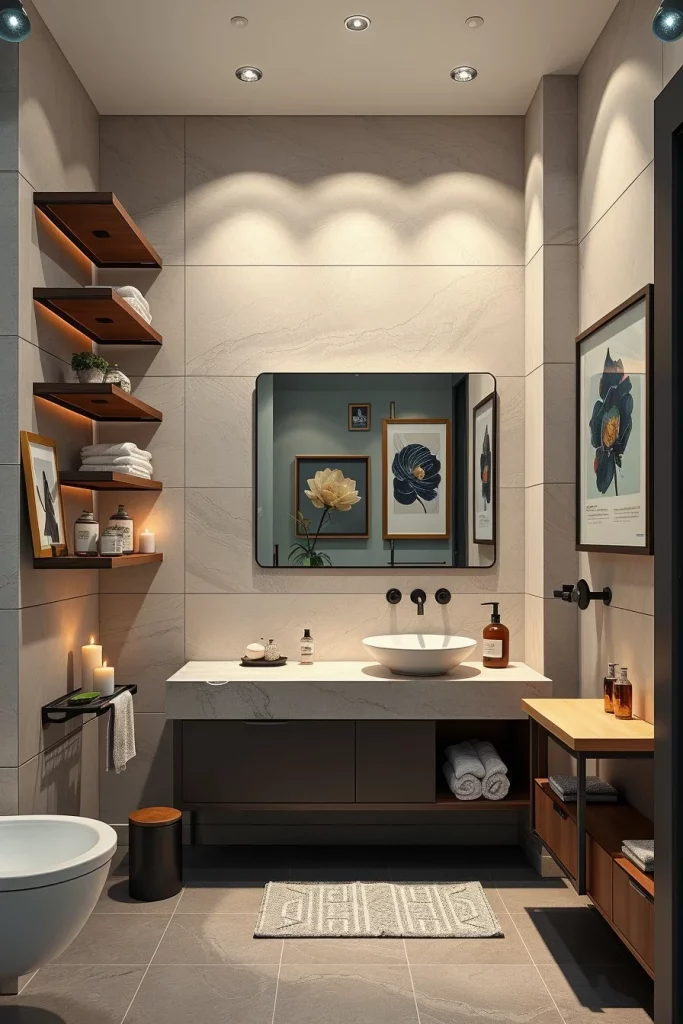 56 Bathroom Shelf Organization And Styling Ideas For A Beautiful And Organized Space