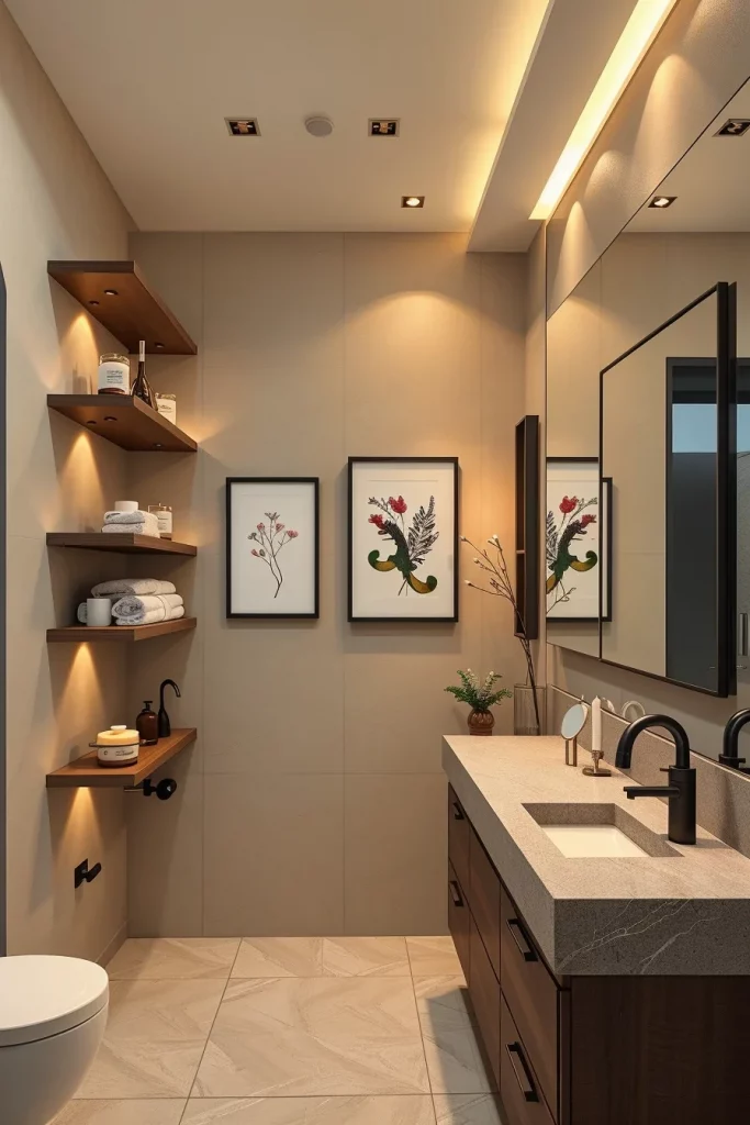 56 Bathroom Shelf Organization And Styling Ideas For A Beautiful And Organized Space