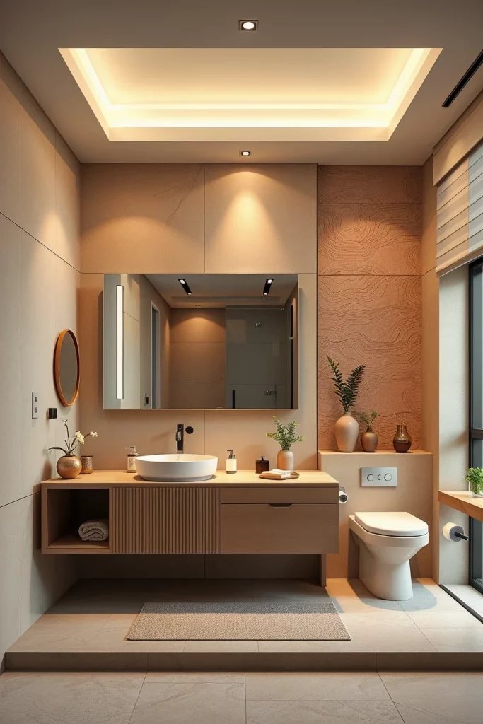 49 Minimalist Bathroom Decor With Texture Ideas For A Stylish Modern Space