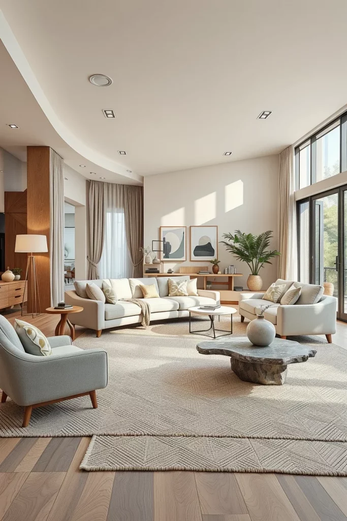 61 Soft Contemporary Living Room Ideas For A Cozy And Elegant Home