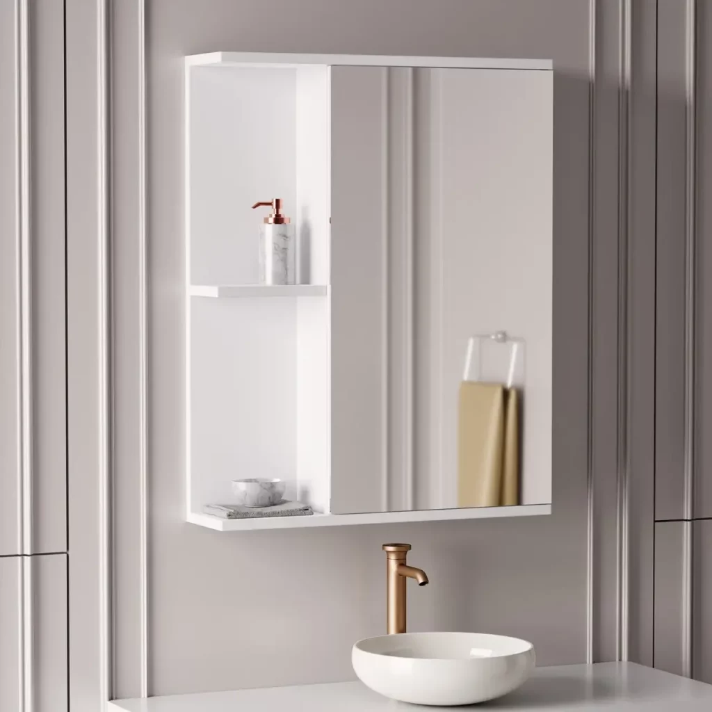 46 Small Bathroom Organization and Storage Solutions for Fall