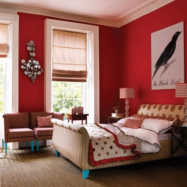 46 Cherry Red Fall Bedroom Ideas for a Cozy Seasonal Retreat