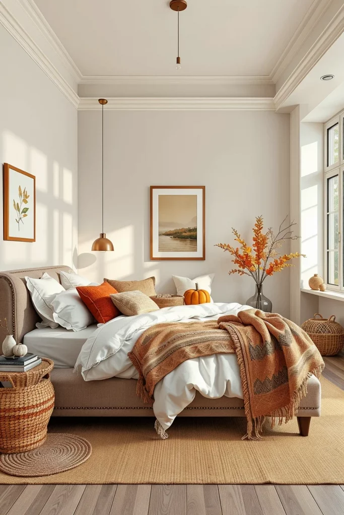 55 Cozy Fall Bedroom Decorating Ideas Inspiration For A Warm And Inviting Autumn Retreat