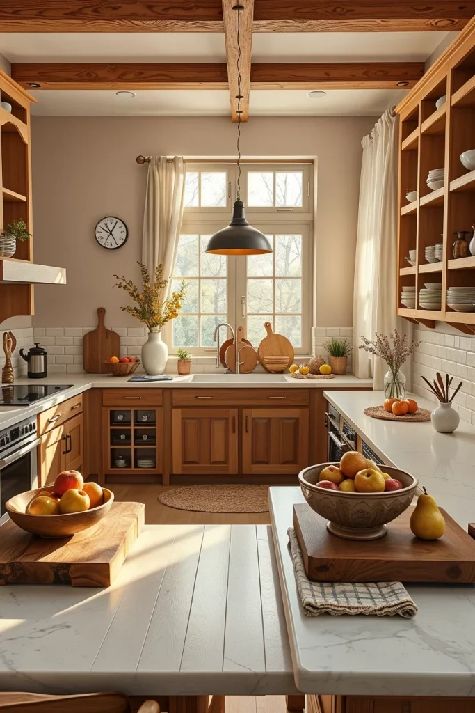 51 Cozy Fall Kitchen Decor Ideas To Create A Warm And Inviting Autumn Home