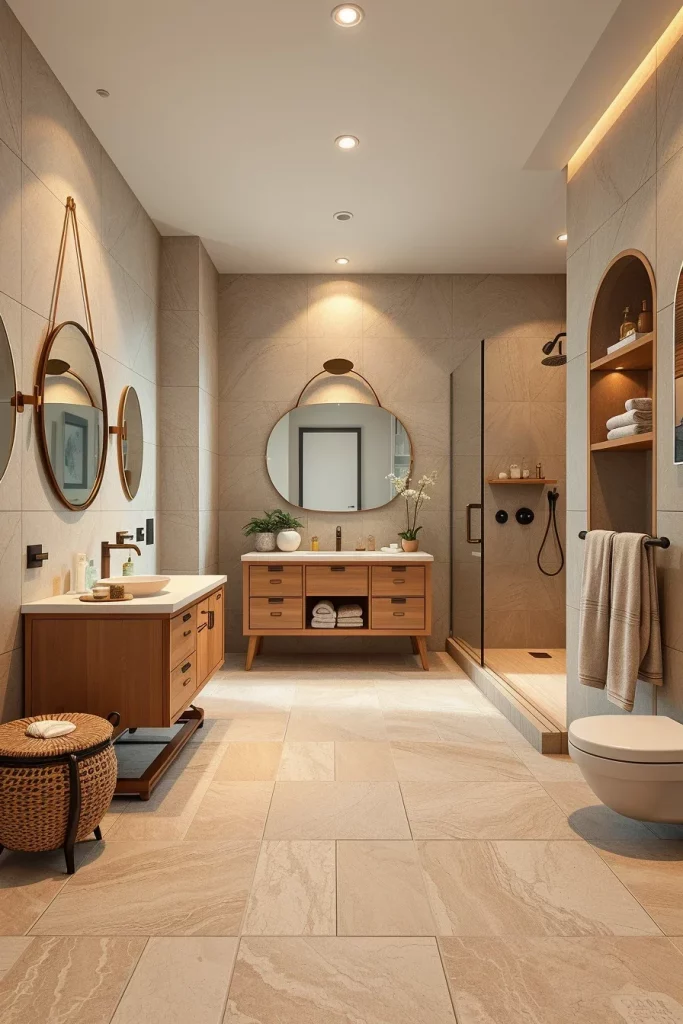45 Warm Neutral Bathroom Design Inspiration Ideas For A Cozy And Timeless Space