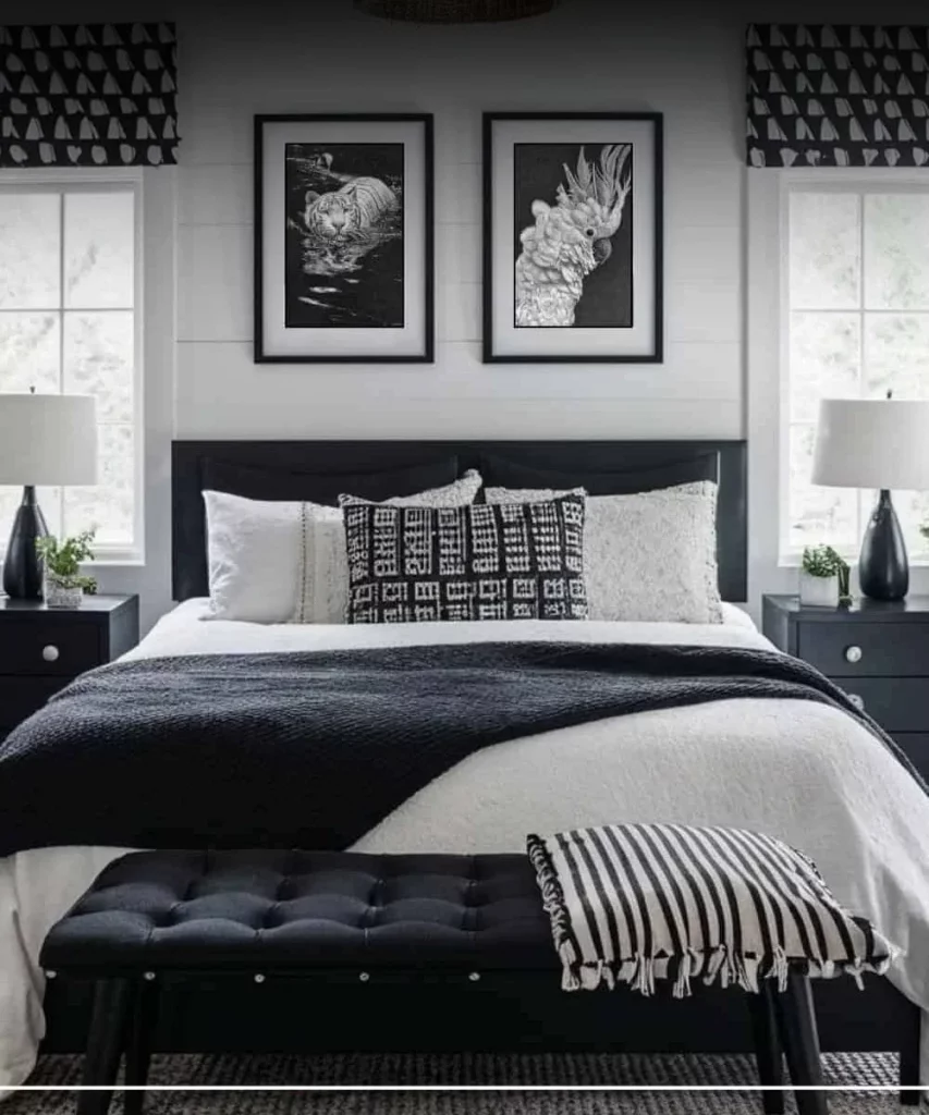 46 Black Accent Bedroom Ideas for a Stylish and Cozy Space