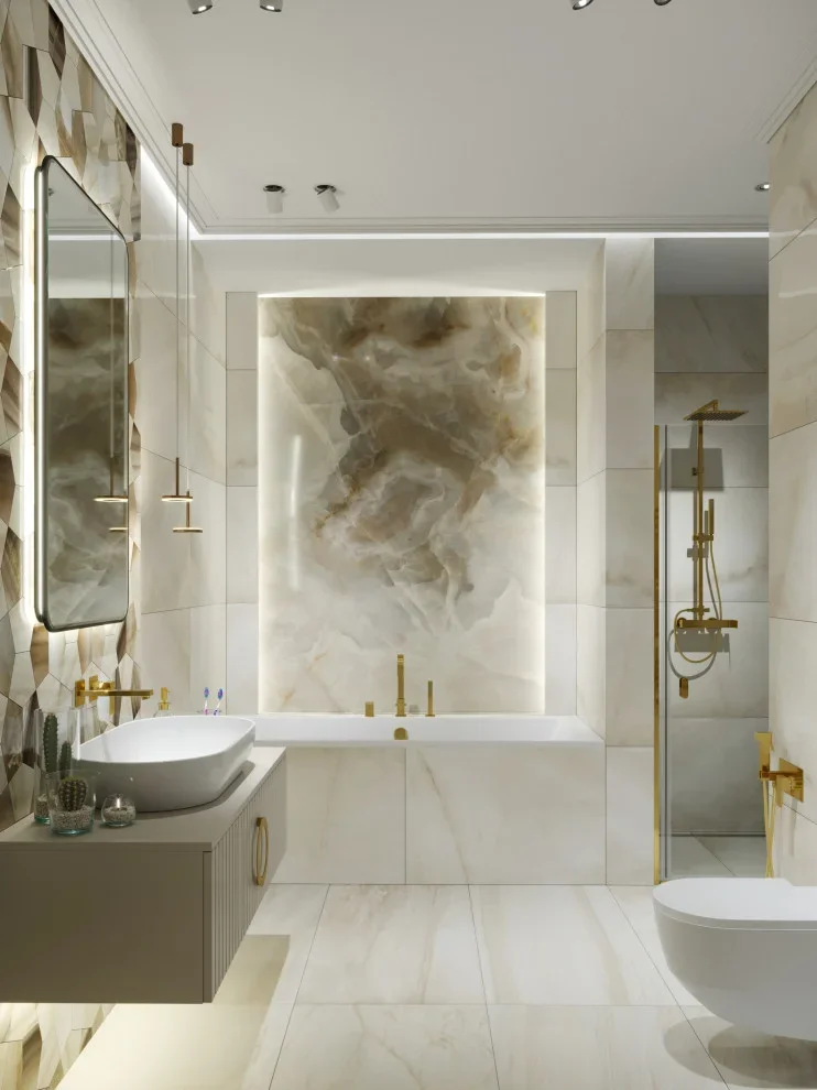 45 Art Deco Bathroom Ideas For A Moody Fall