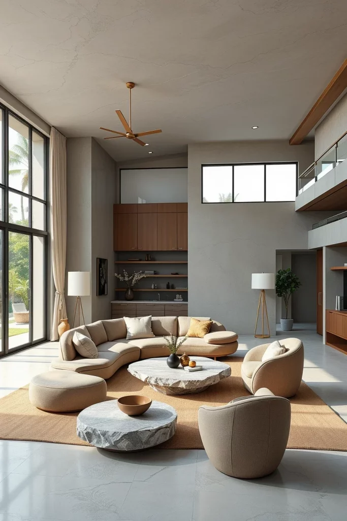 56 Sculptural Living Room Ideas For A Modern And Artistic Home