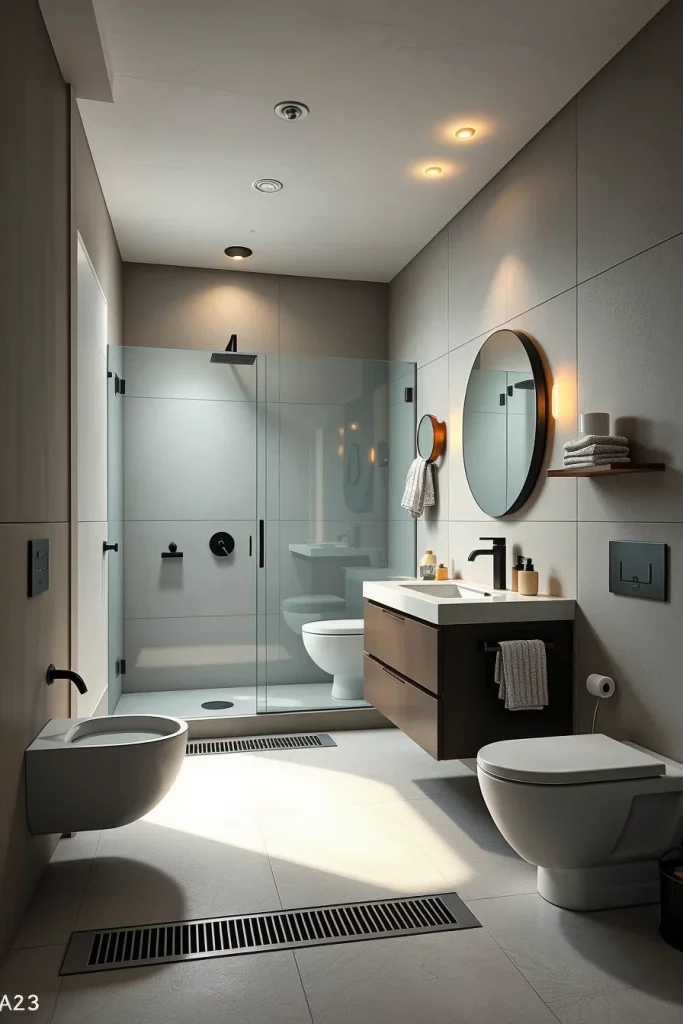 49 Minimalist Bathroom Decor With Texture Ideas For A Stylish Modern Space