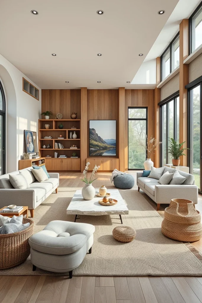 61 Soft Contemporary Living Room Ideas For A Cozy And Elegant Home