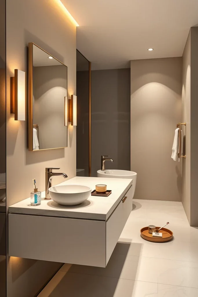 40 Modern Bathroom Countertop Styling Ideas