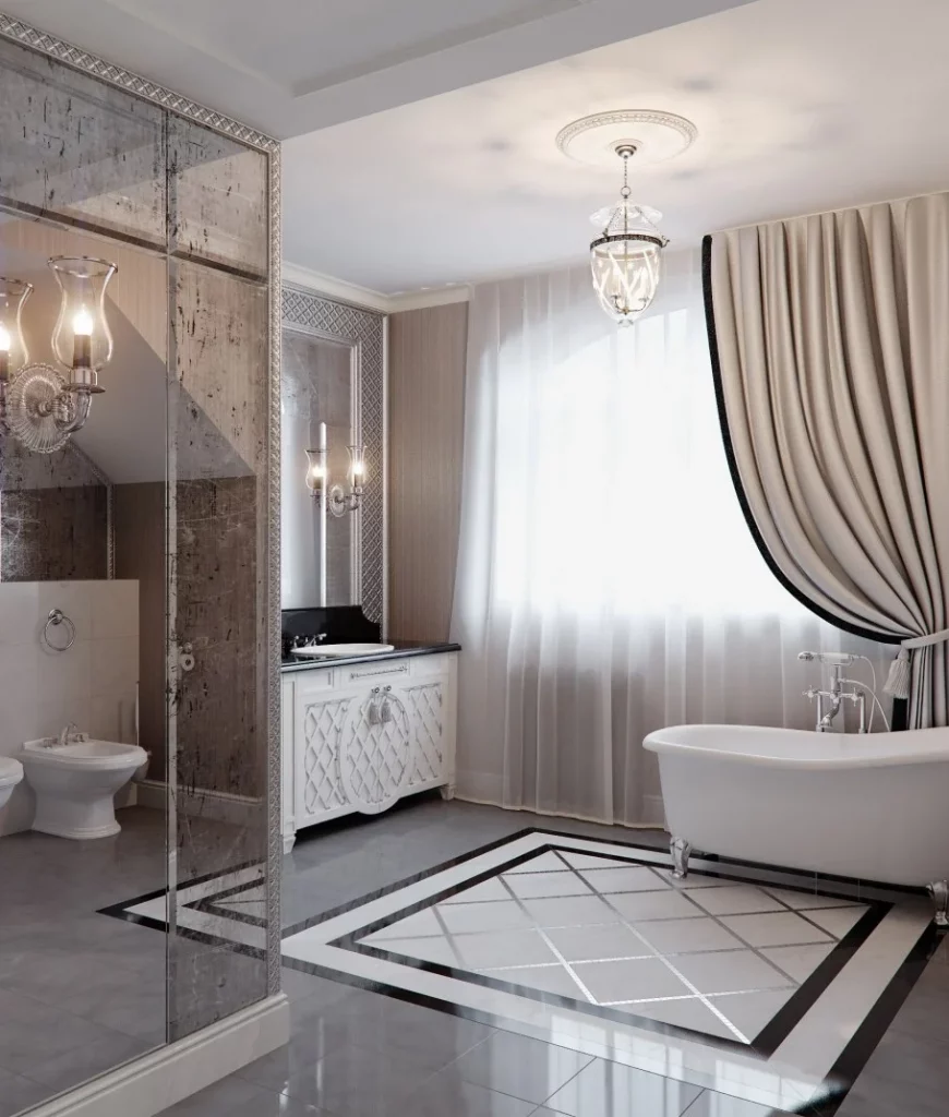 45 Art Deco Bathroom Ideas For A Moody Fall