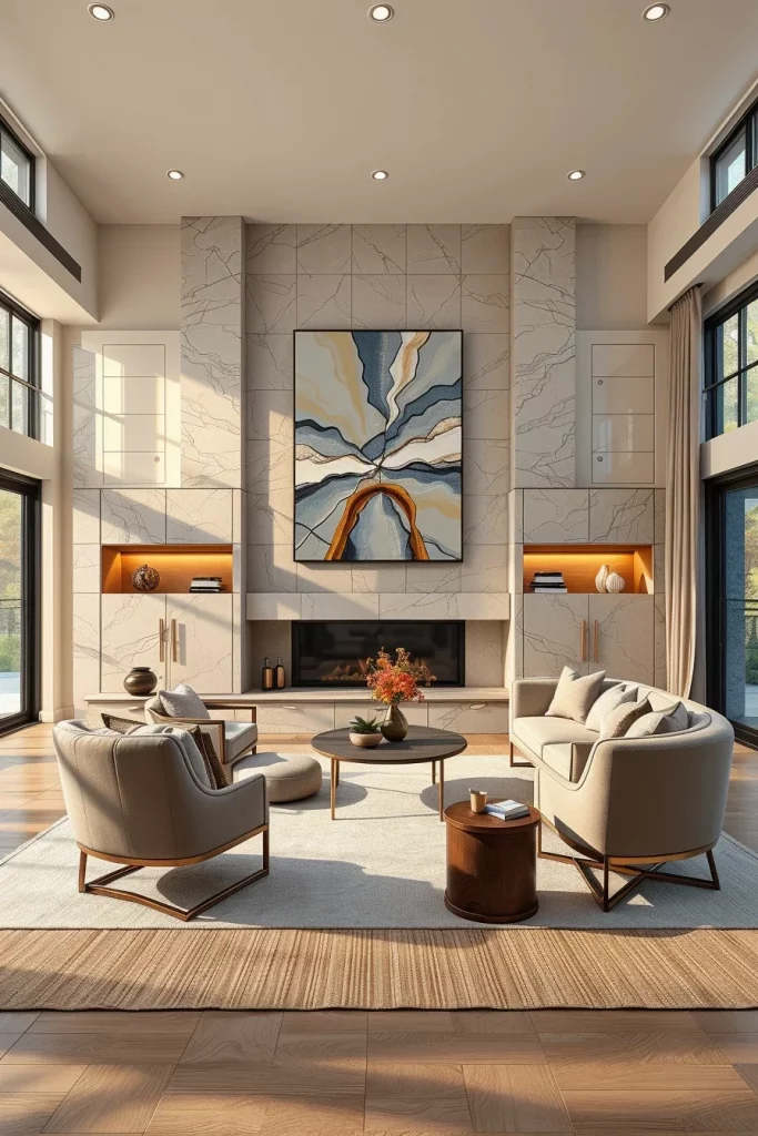 61 Soft Contemporary Living Room Ideas For A Cozy And Elegant Home