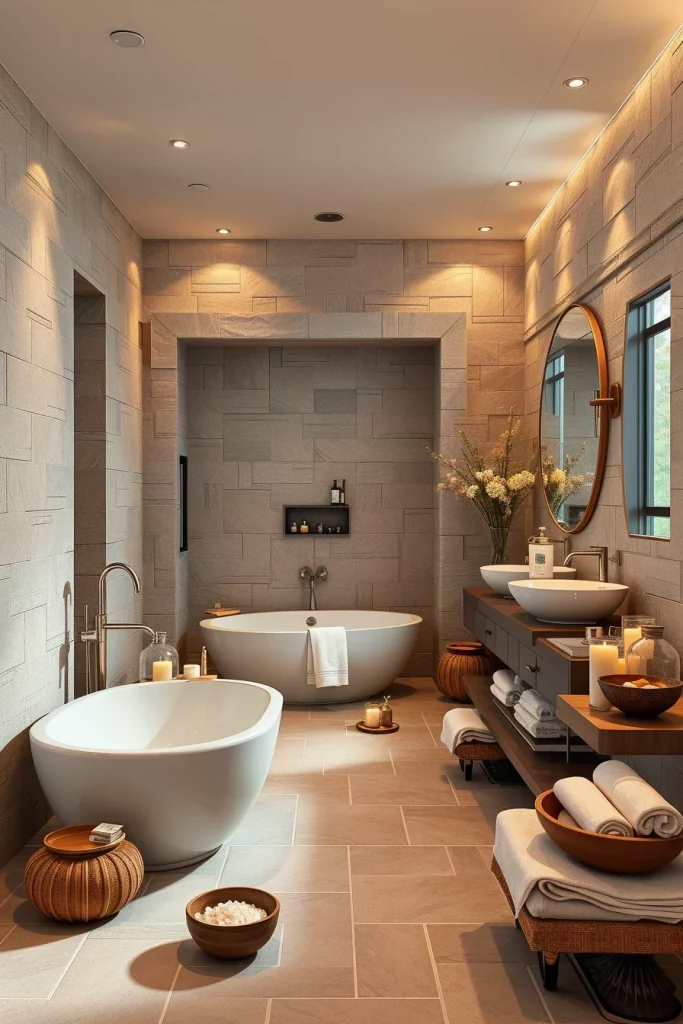 49 Spa Inspired Bathroom Decorating Ideas For A Relaxing And Elegant Home