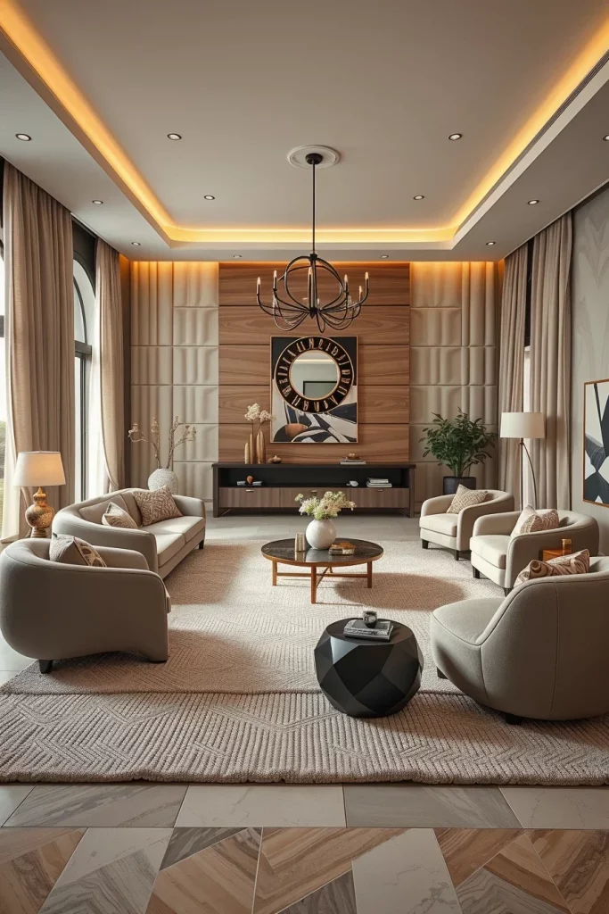 56 Sculptural Living Room Ideas For A Modern And Artistic Home